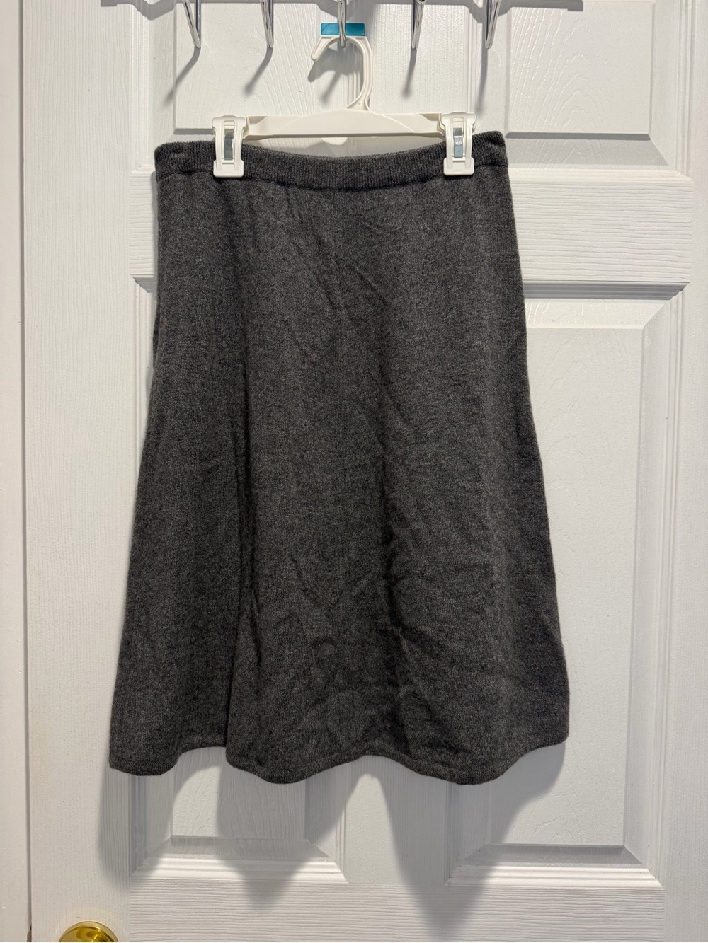 Shirin Guild Cashmere Grey Midi Skirt